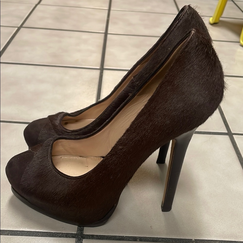 Fendi Brown Heels 38.5